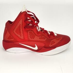 Nike Hyperdunk 2014 Red White Basketball Shoes Men’s 8.5